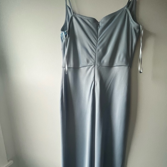 BHLDN Cali Satin Charmeuse Midi Dress - Picture 3 of 14